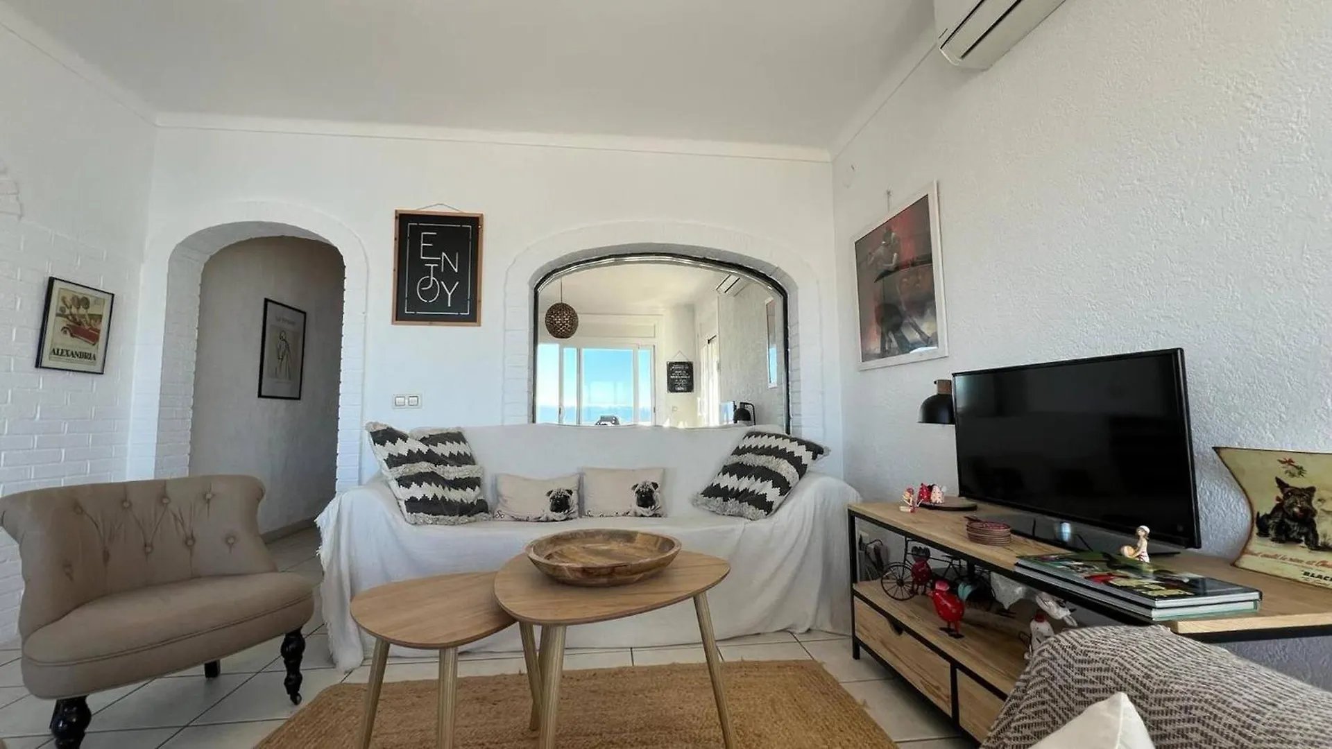 Precioso Piso Con Vistas Espectaculares Del Mar Av-50 Apartamento Roses