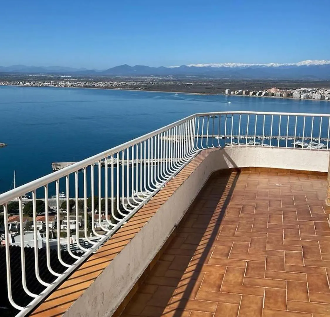 Precioso Piso Con Vistas Espectaculares Del Mar Av-50 Apartamento Roses Espanha