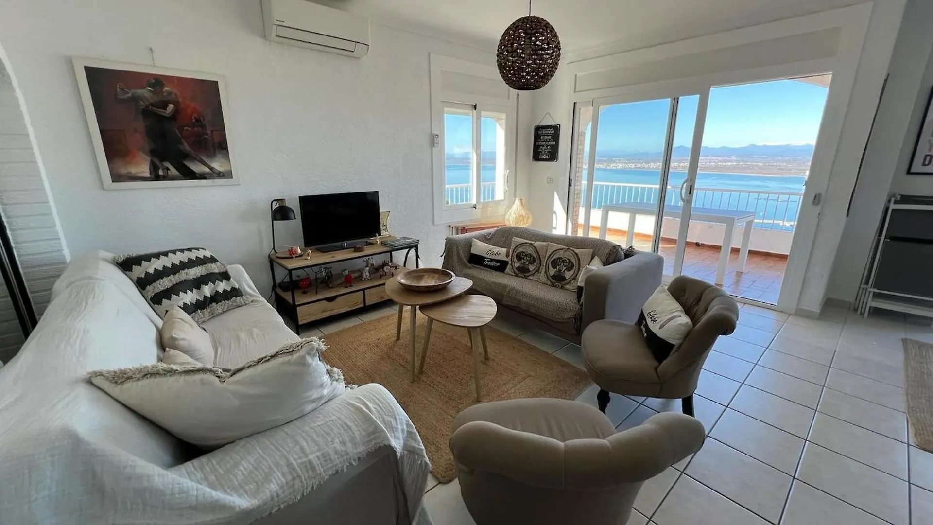 Apartmán Precioso Piso Con Vistas Espectaculares Del Mar Av-50 Roses