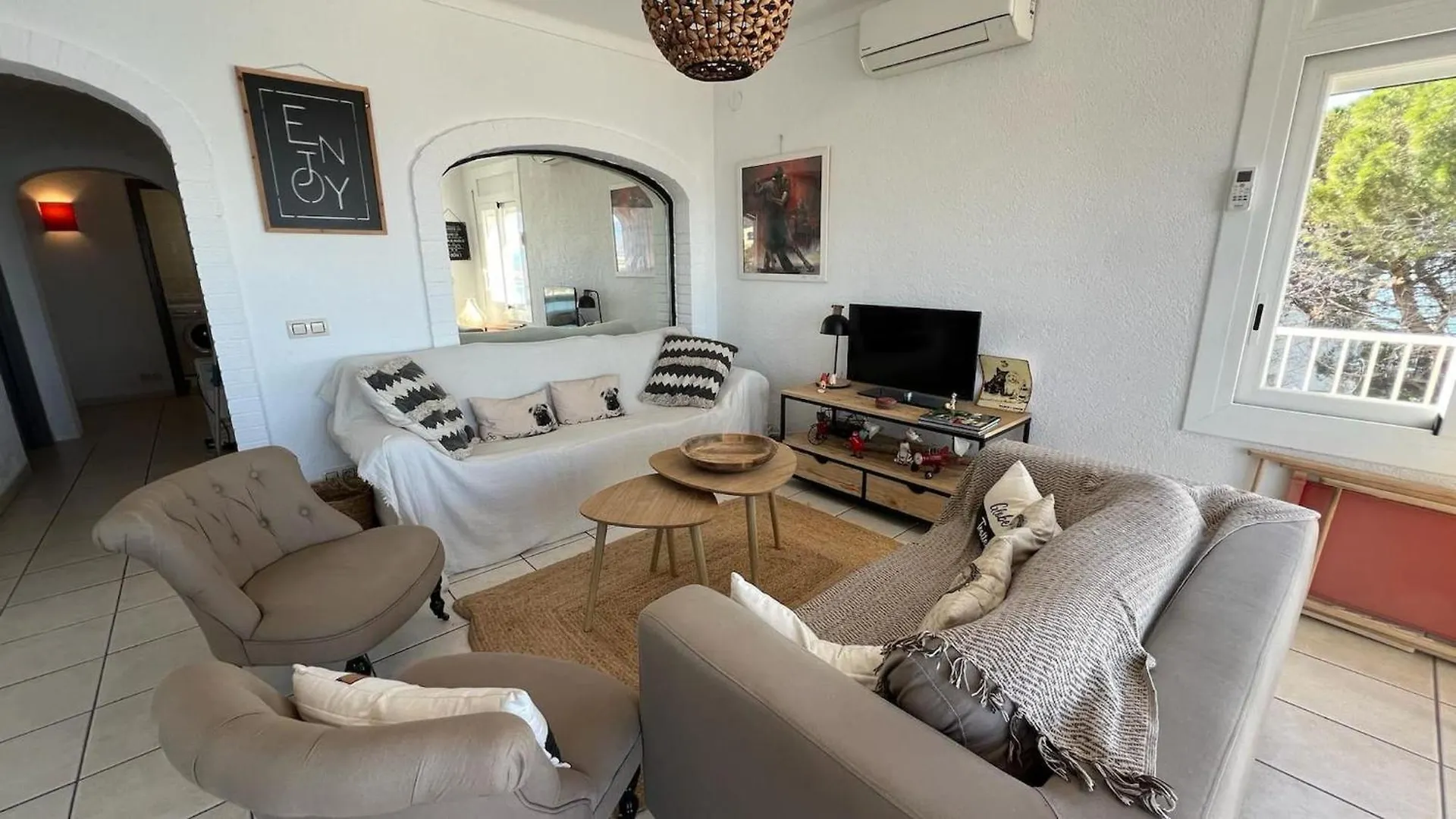 Precioso Piso Con Vistas Espectaculares Del Mar Av-50 Apartamento Roses 0*,