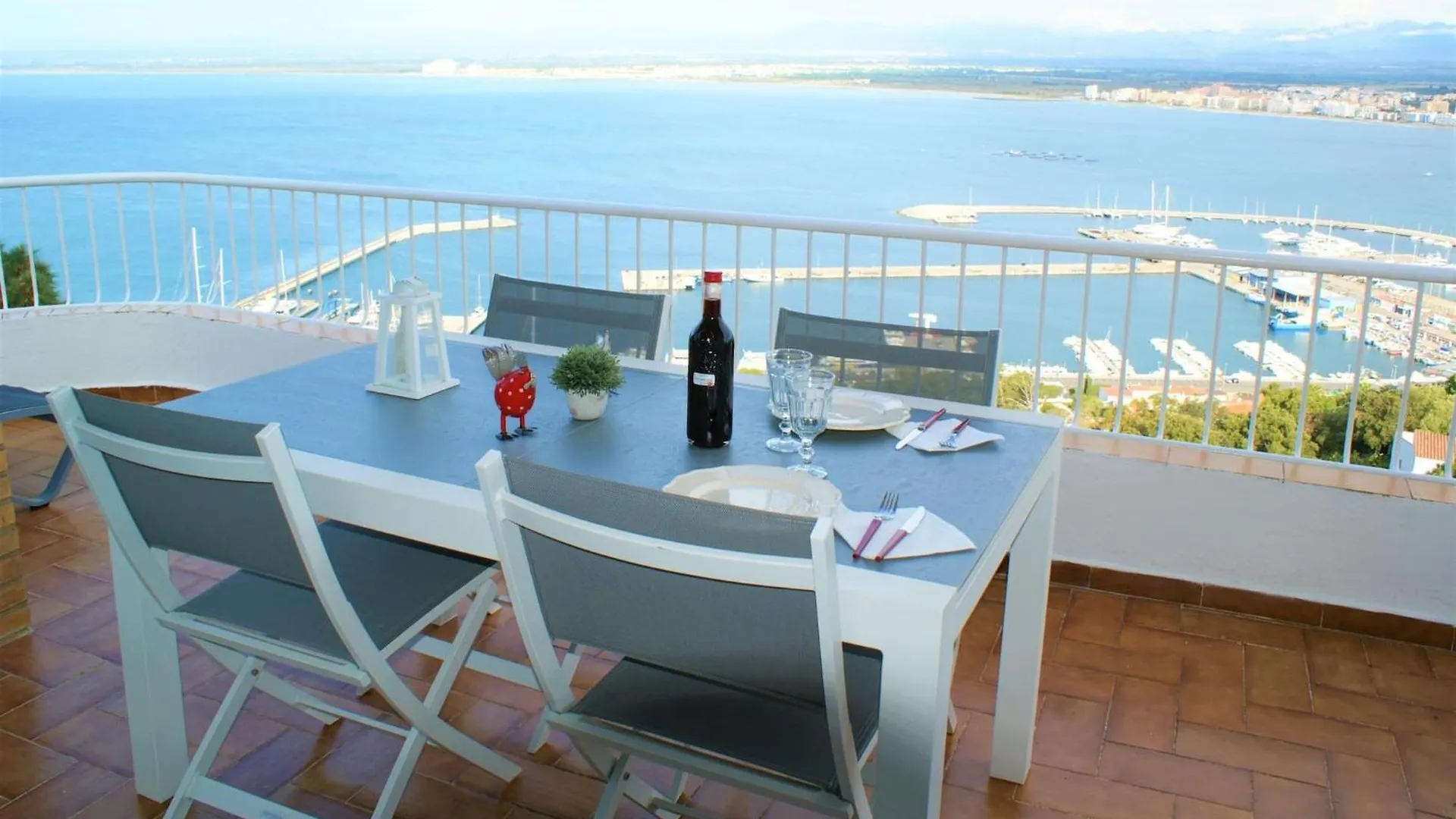 Precioso Piso Con Vistas Espectaculares Del Mar Av-50 Apartamento Roses