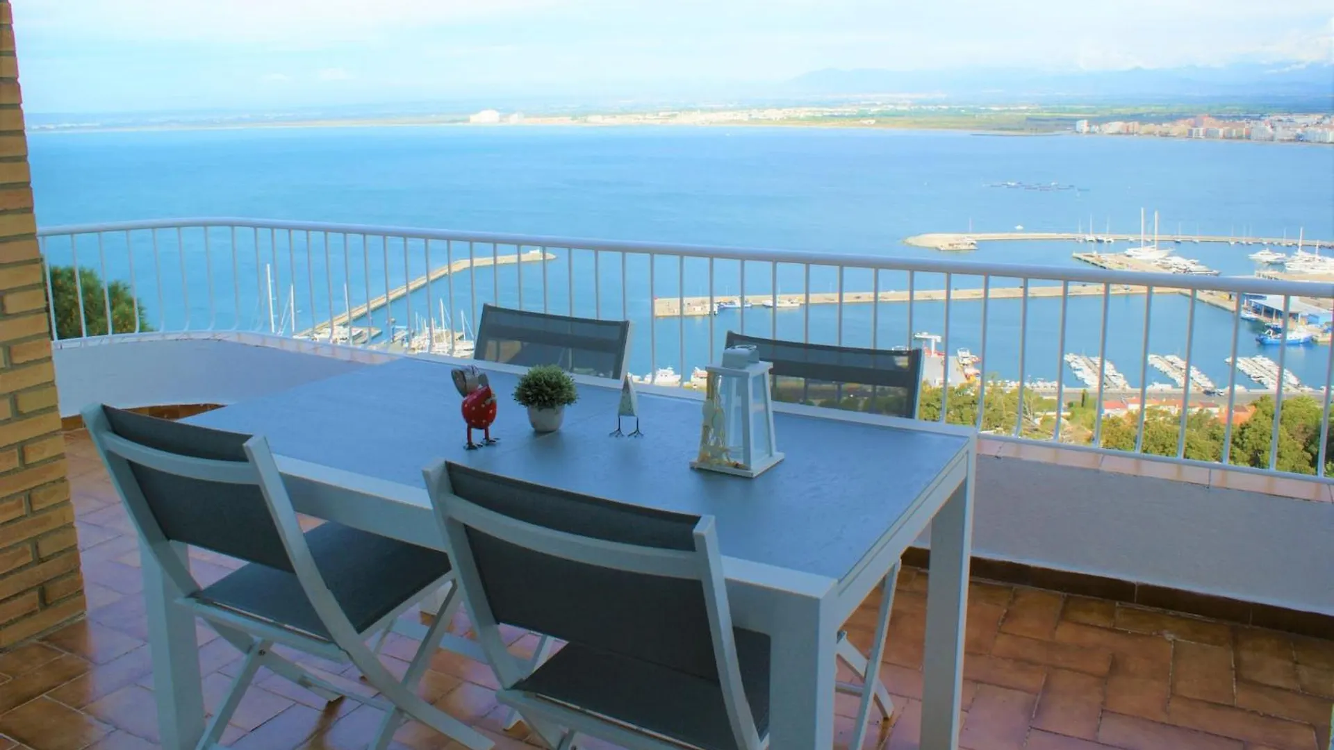 Precioso Piso Con Vistas Espectaculares Del Mar Av-50 Apartamento Roses